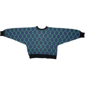 Sundazed (Germany) 80s, Jacquard, Batwing Cut, Cybernetic, Retrofuturist